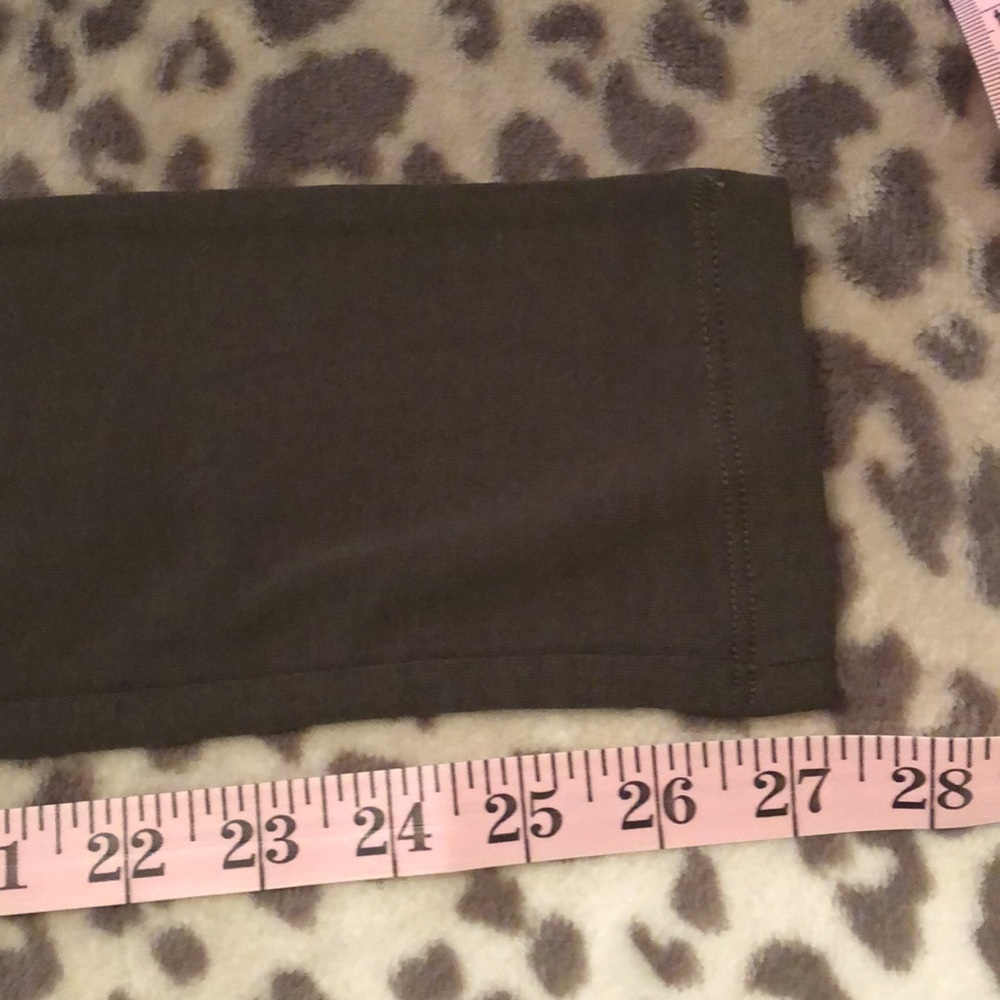 Zenana Premium Moto Leggings Dark Green Size Medium - Picture 11 of 17
